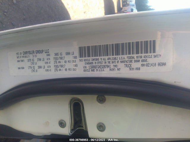 1C6RR6FGXES287841 RAM 1500 Tradesman