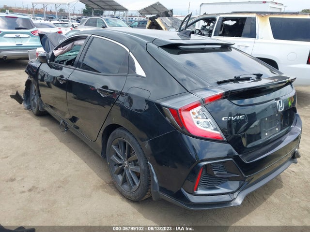 2021 HONDA CIVIC HATCHBACK EX VIN: SHHFK7H68MU424439