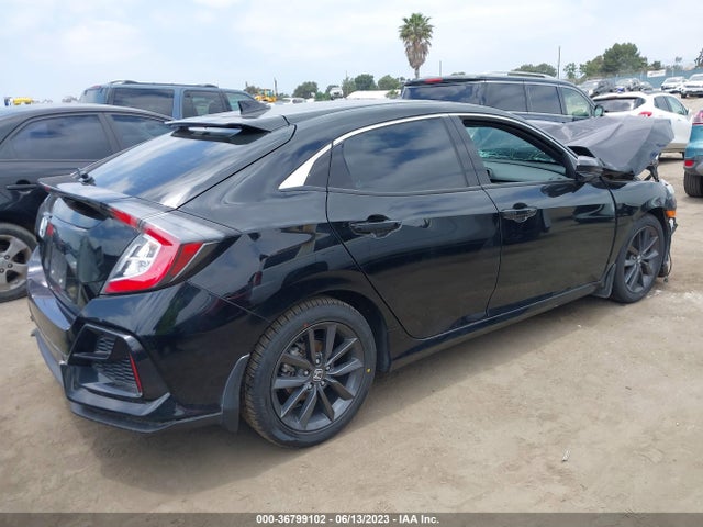 2021 HONDA CIVIC HATCHBACK EX VIN: SHHFK7H68MU424439