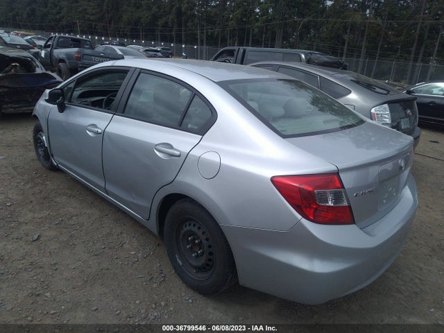2012 HONDA CIVIC SDN LX VIN: 2HGFB2F52CH606498