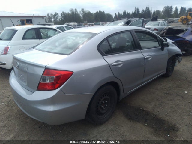 2012 HONDA CIVIC SDN LX VIN: 2HGFB2F52CH606498