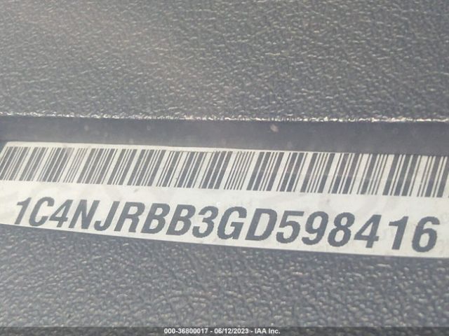1C4NJRBB3GD598416 Jeep Patriot Sport