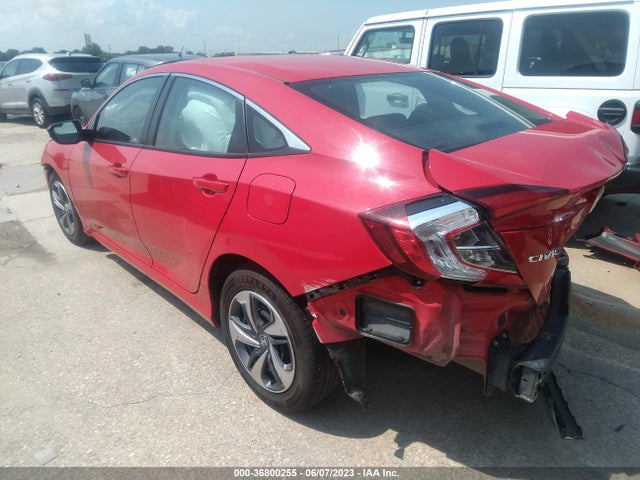 Honda Civic Sedan Lx 2021 2HGFC2F63MH527767 Image 3