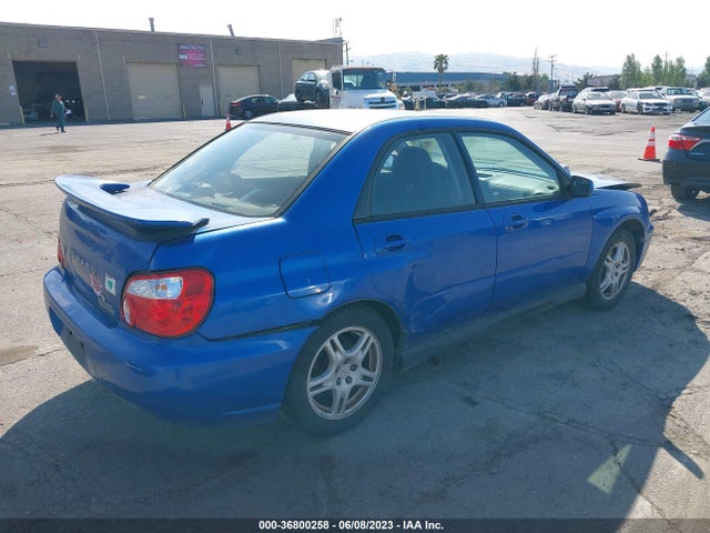 2004 SUBARU IMPREZA SEDAN WRX VIN: JF1GD29614G510589