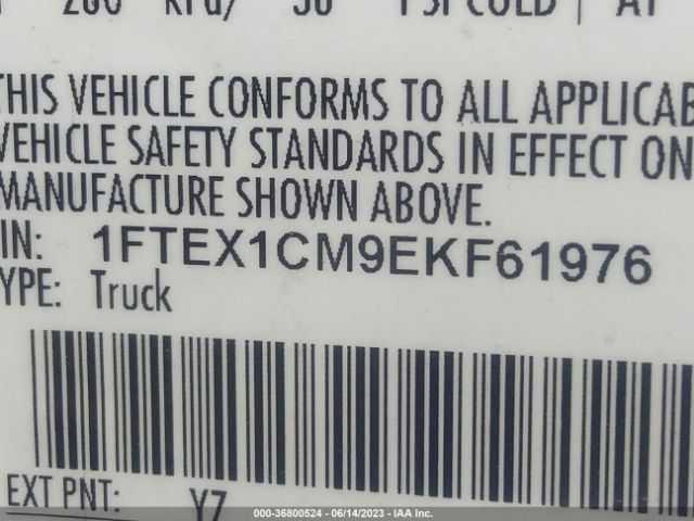 1FTEX1CM9EKF61976 Ford F-150 Xl/stx/xlt