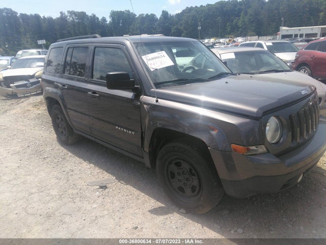 2016 JEEP PATRIOT SPORT VIN: 1C4NJPBA5GD601005