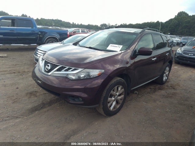 2013 NISSAN MURANO SL VIN: JN8AZ1MU3DW208510
