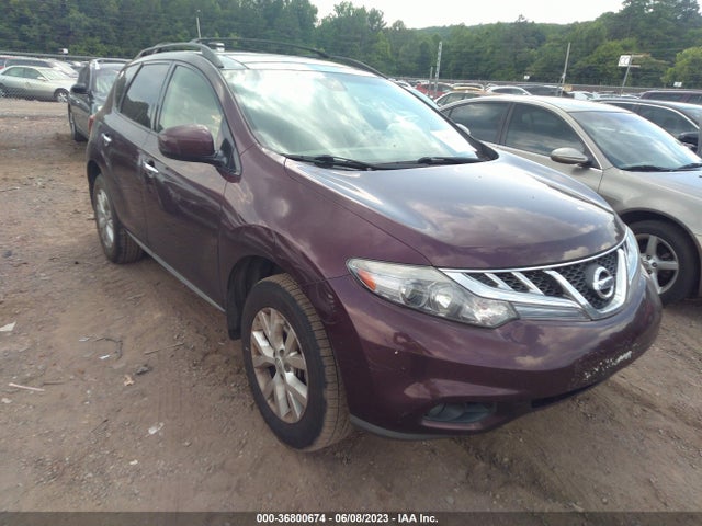 2013 NISSAN MURANO SL VIN: JN8AZ1MU3DW208510