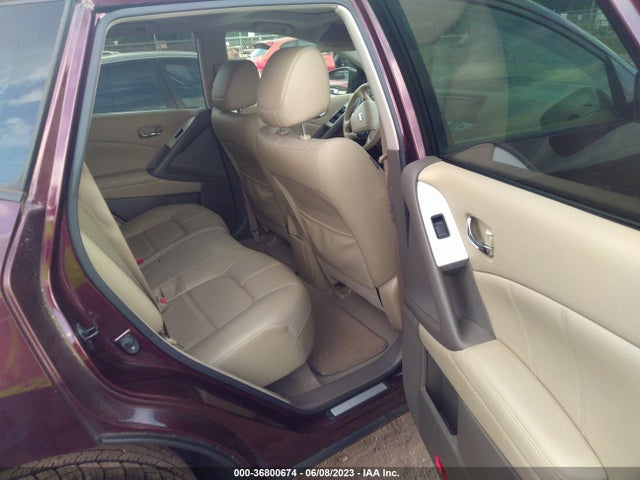 2013 NISSAN MURANO SL VIN: JN8AZ1MU3DW208510