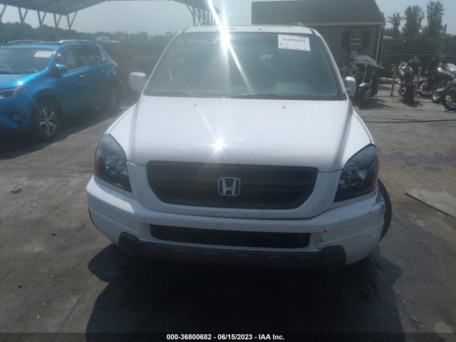 2005 HONDA PILOT EX-L VIN: 5FNYF18585B031965