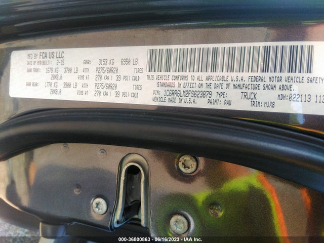 RAM 1500 Lone Star 2015 1C6RR6LM2FS623879 Image 15