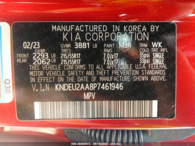 KNDEU2AA8P7461946 KIA SELTOS S