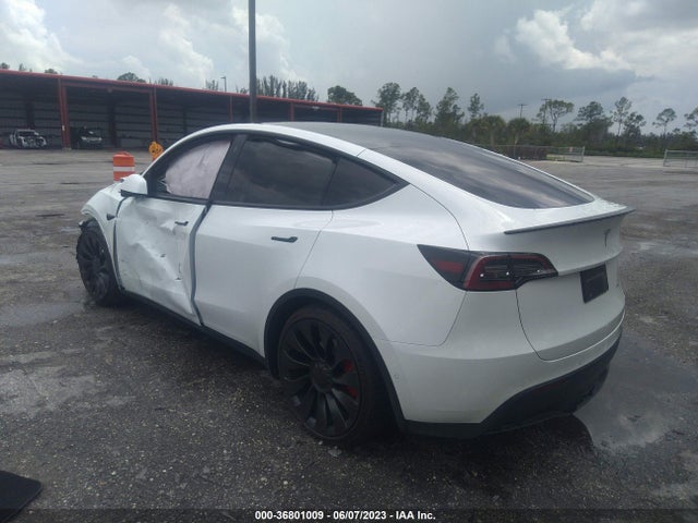 2022 TESLA MODEL Y PERFORMANCE VIN: 7SAYGDEF9NF531518