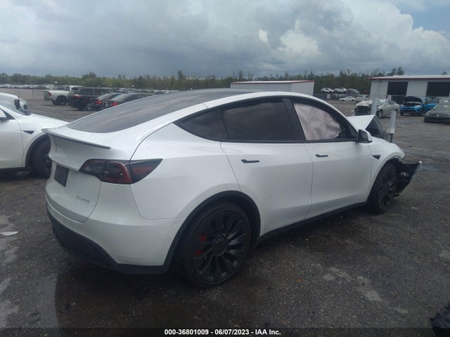 2022 TESLA MODEL Y PERFORMANCE VIN: 7SAYGDEF9NF531518