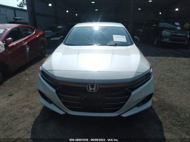 36801038 :رقم المزاد ، 1HGCV1F34NA103950 vin ، 2022 Honda Accord Sedan Sport مزاد بيع