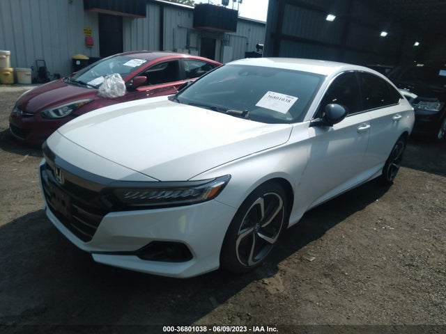 36801038 :رقم المزاد ، 1HGCV1F34NA103950 vin ، 2022 Honda Accord Sedan Sport مزاد بيع