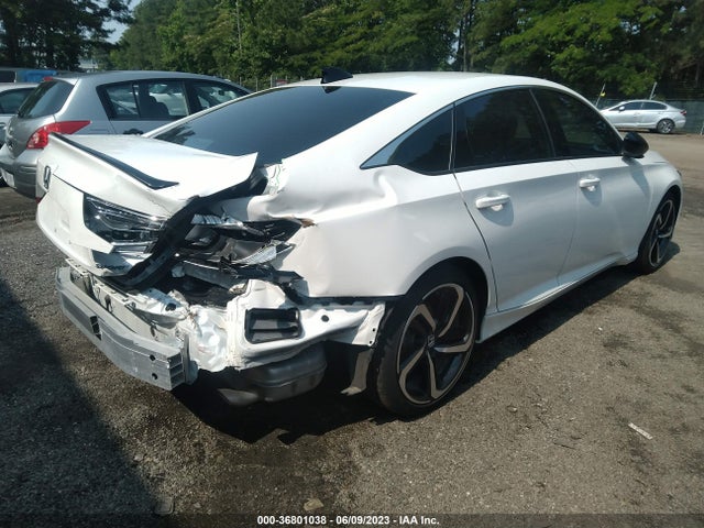 36801038 :رقم المزاد ، 1HGCV1F34NA103950 vin ، 2022 Honda Accord Sedan Sport مزاد بيع