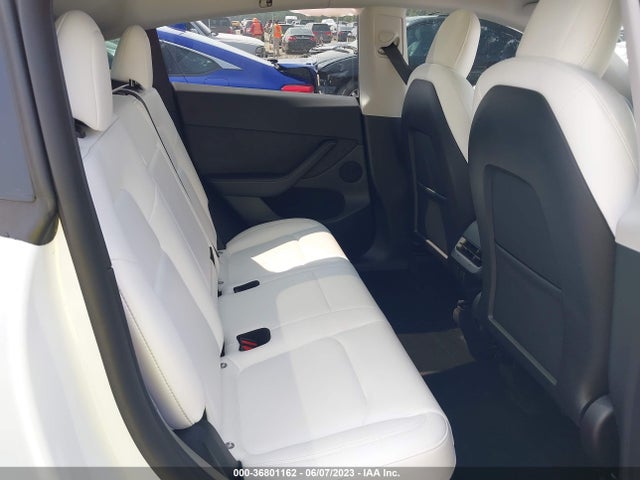 2022 TESLA MODEL Y LONG RANGE VIN: 7SAYGDEEXNF543653