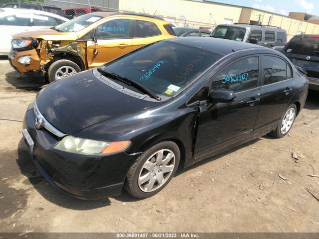 2007 HONDA CIVIC SDN LX VIN: 1HGFA16577L076325