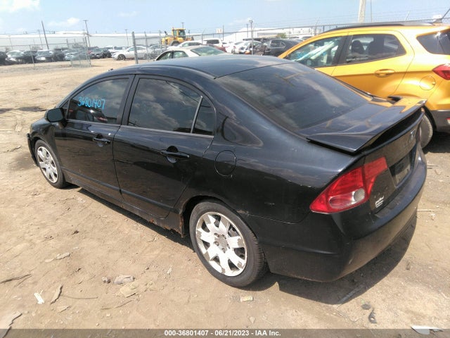 2007 HONDA CIVIC SDN LX VIN: 1HGFA16577L076325