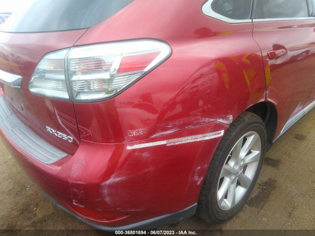 2011 LEXUS RX 350 VIN: 2T2ZK1BA9BC058593
