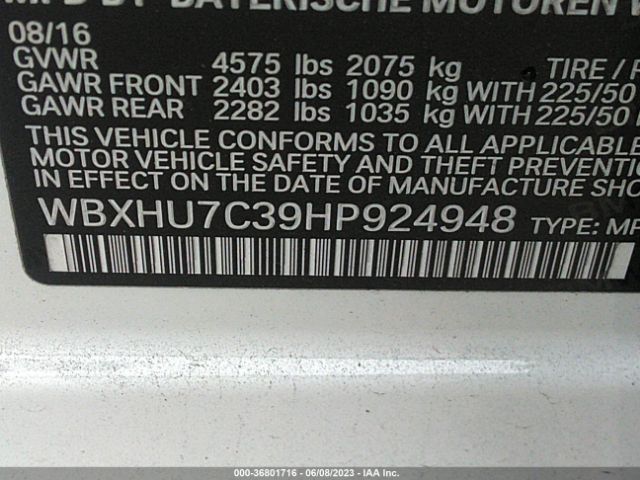 WBXHU7C39HP924948 BMW X1 Sdrive28i