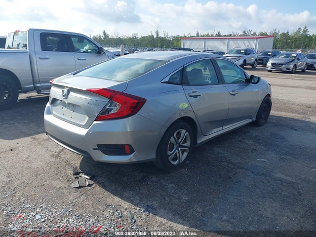 Honda Civic Sedan Lx 2018 19XFC2F52JE025975 Image 4