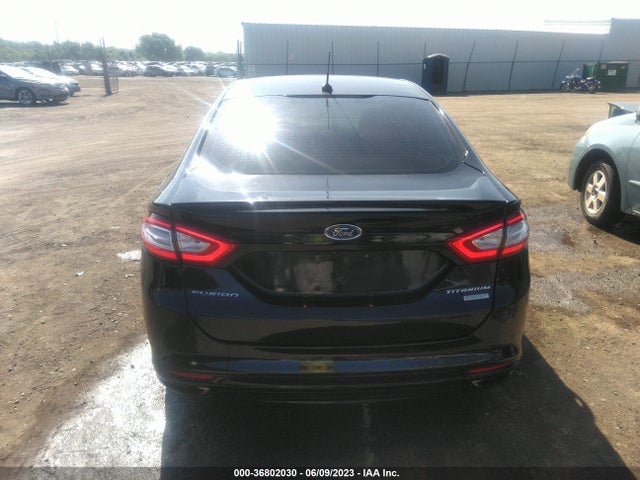 Auction sale of the 2016 Ford Fusion Titanium, vin: 3FA6P0K97GR235805, lot number: 36802030