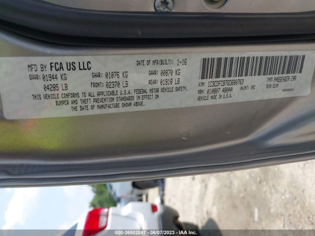 1C3CDFCB7GD680763 Dodge Dart Limited