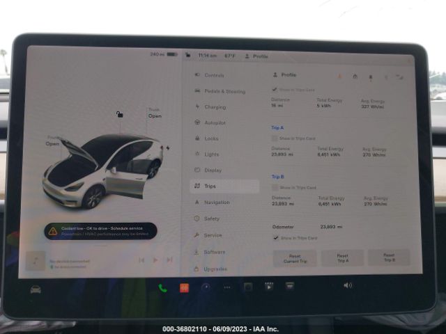 5YJYGDEE0MF274445 Tesla Model Y Long Range