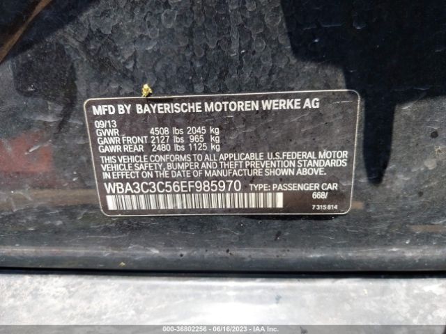 WBA3C3C56EF985970 BMW 3 Series 320i Xdrive