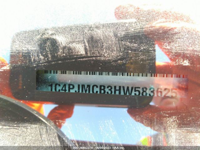 1C4PJMCB3HW583625 Jeep Cherokee Latitude