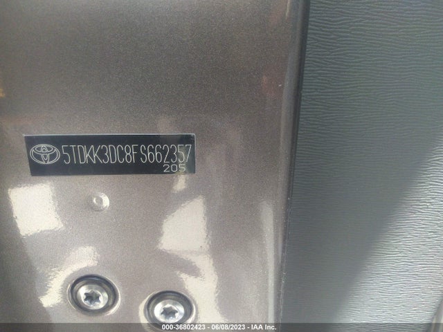 Toyota SIENNA LE 2015 5TDKK3DC8FS662357 Image 10