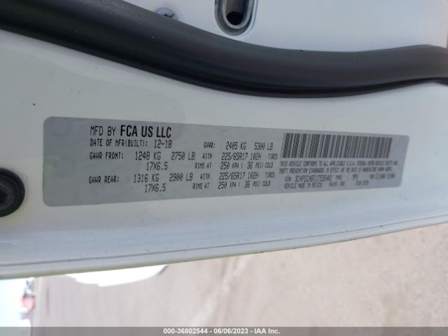 3C4PDCAB7JT535481 Dodge JOURNEY SE