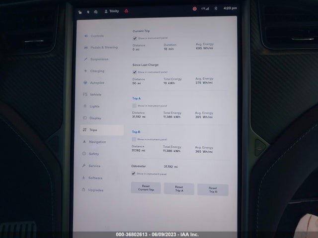 Tesla Model X Performance 2020 5YJXCDE49LF230621 Image 7