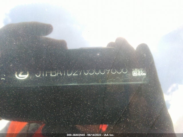 JTHBA1D27G5009636 Lexus IS 200T