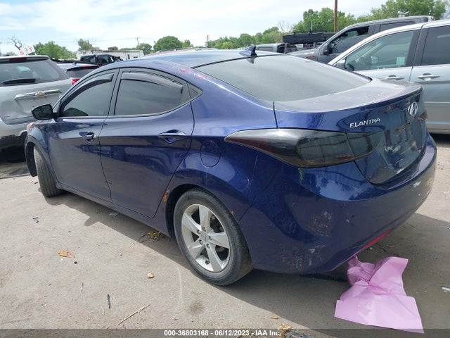 2013 HYUNDAI ELANTRA GLS PZEV VIN: 5NPDH4AE2DH381791