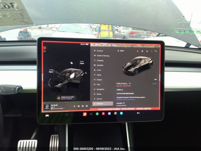 5YJYGDEF9MF092882 Tesla Model Y Performance