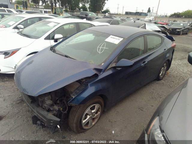 Hyundai ELANTRA SE 2015 5NPDH4AE1FH626910 Image 2