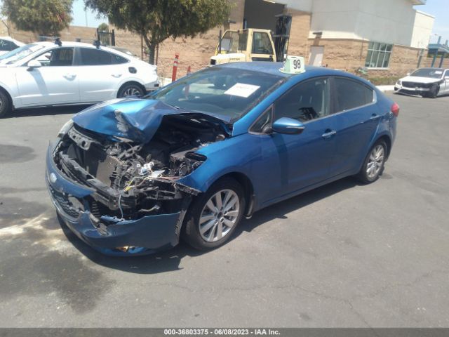 KNAFX4A89E5158538 KIA FORTE EX