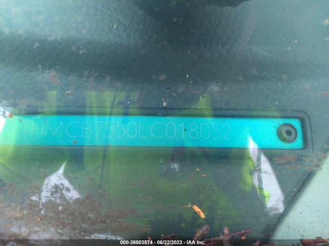1990 HONDA ACCORD LX/EX VIN: JHMCB7550LC018052