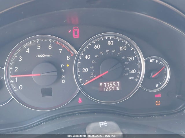 2008 SUBARU LEGACY VIN: 4S3BL616787219661