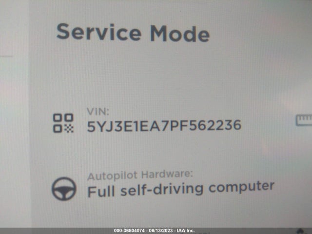 Tesla MODEL 3 2023 5YJ3E1EA7PF562236 Image 9