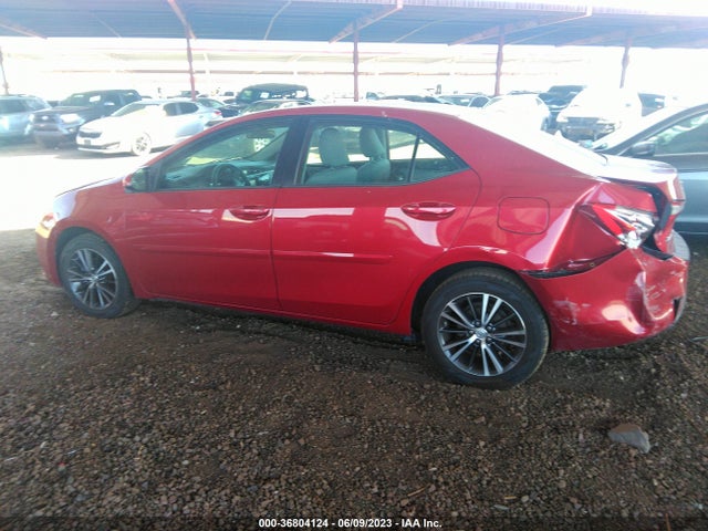 2016 TOYOTA COROLLA LE VIN: 2T1BURHE7GC583250
