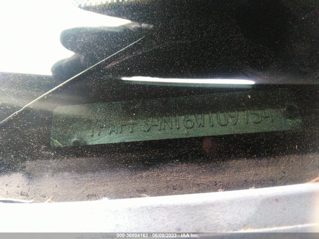 2006 FORD FOCUS ZX4 VIN: 1FAFP34N16W109754