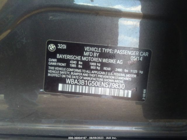 WBA3B1G50ENS79830 BMW 3 Series 320i