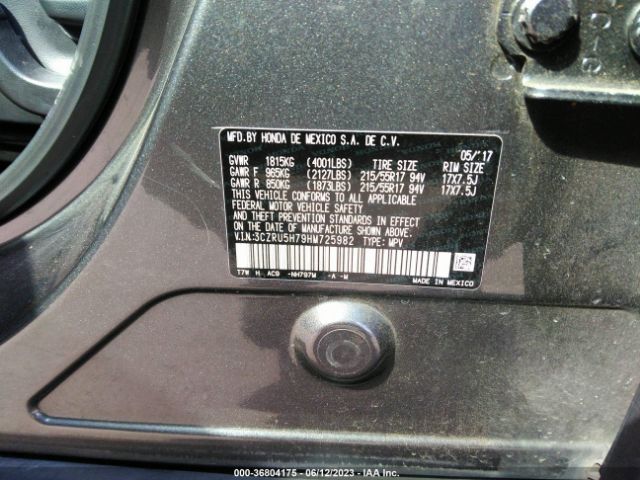 Honda Hr-v Ex-l Navi 2017 3CZRU5H79HM725982 Image 16