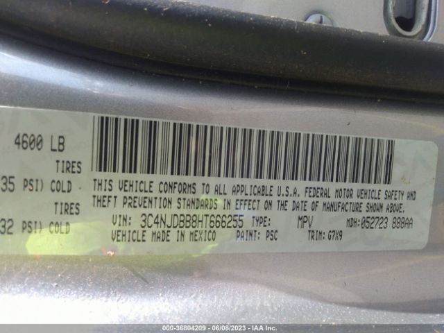 3C4NJDBB8HT666255 Jeep Compass Latitude