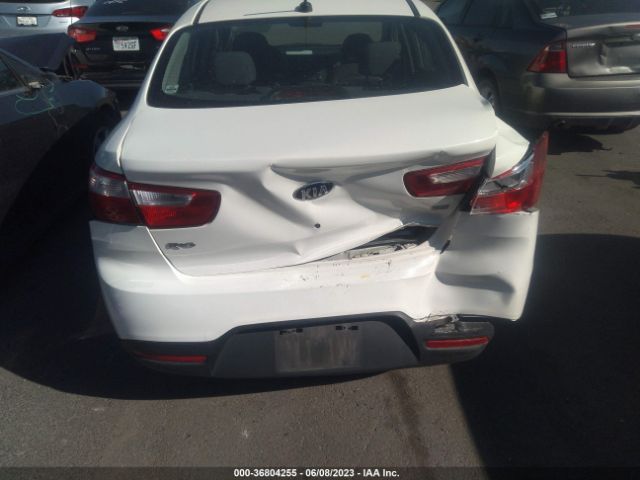 KNADM4A35E6366043 KIA RIO LX
