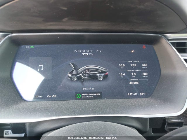 Tesla Model S 90d/70d/75d/60d/85d 2016 5YJSA1E2XGF157522 Image 7